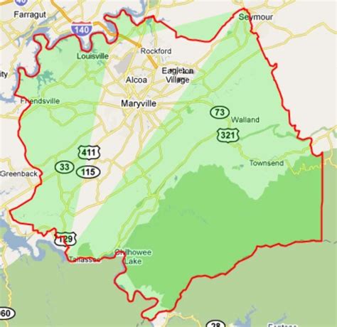 Kerrway Ln Maryville Tn Map