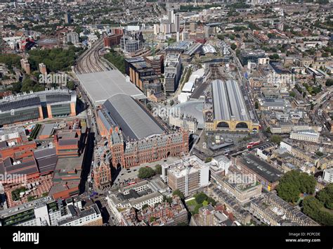 St Pancras Station Aerial High Resolution Stock Photography and Images - Alamy