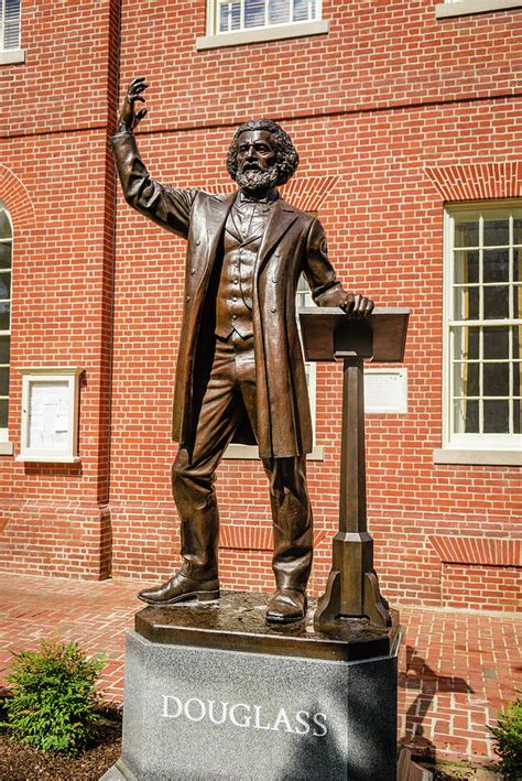 Frederick Douglass Statue, Talbot County Courthouse, Easton, Maryland Photograph by Mark ...