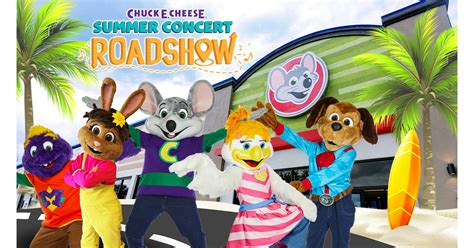 Chuck E. Cheese Summer Concert Road Show Back for Third Annual Family Event