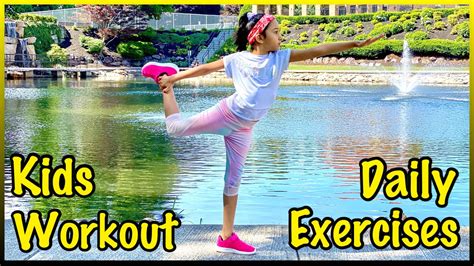 10 Daily Exercises for Kids at Home | Kids Workout - YouTube