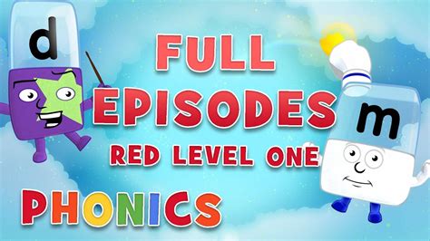 Alphablocks - Red Level One | Full Episodes 4-6 | #HomeSchooling | Learn to Read #WithMe - YouTube