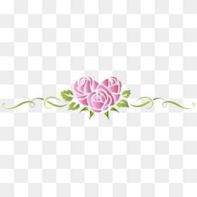 Clip Art Flower Black And White - Ornaments Flowers Png Transparent, Png Download - vhv