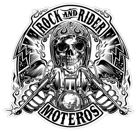 Logo designs 2016 on Behance | Tatuagem de motos, Imagens de rock, Desenho moto