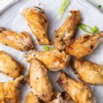 Air Fryer Chicken Wings with Spicy Asian Sauce - Sunkissed Kitchen