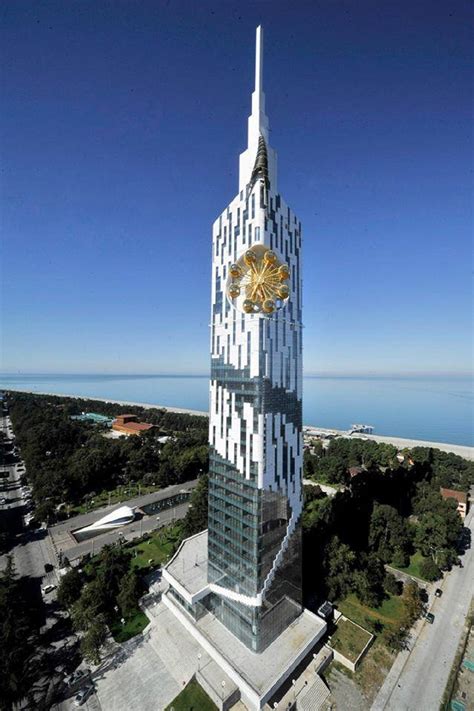 The best five modern buildings in Batumi