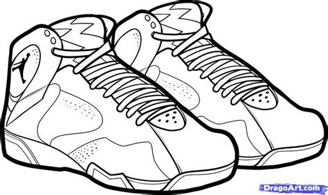 Air Jordan Printable Coloring Pages - pietercabe