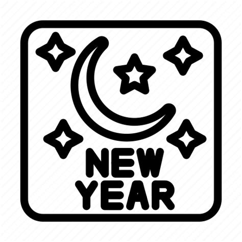 New year, celebration, party, decoration, festival icon - Download on Iconfinder