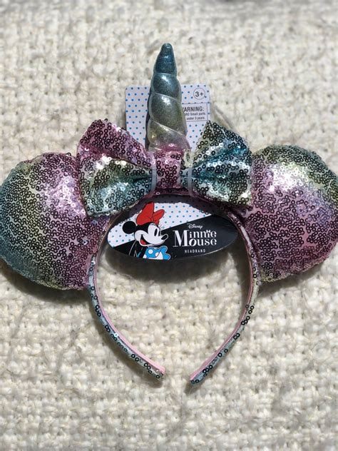 Disney Ombré Unicorn Headband Ears on Mercari | Unicorn headband, Disney hair, Disney ears