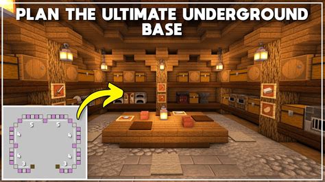 Minecraft Underground Base Blueprints