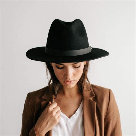 Wes Fedora | Hat fashion, Black fedora hat, Outfits with hats