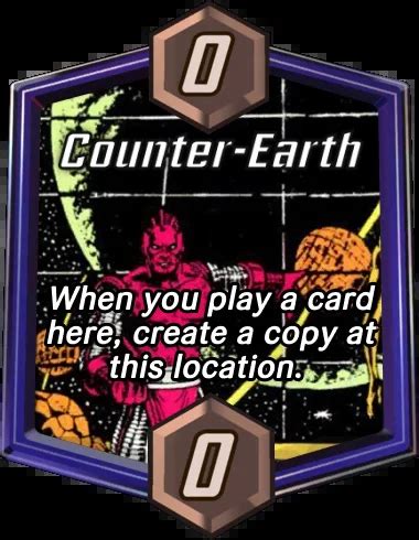 Counter-Earth - MARVEL SNAP Location - Untapped.gg