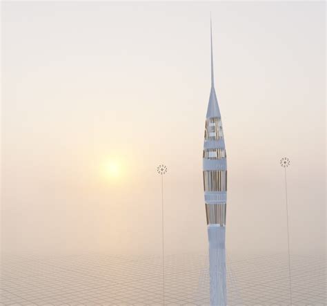 Dubai Creek Tower 3D model | CGTrader