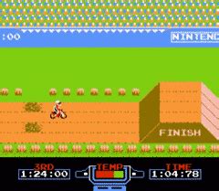 Excitebike (NES) - online game | RetroGames.cz