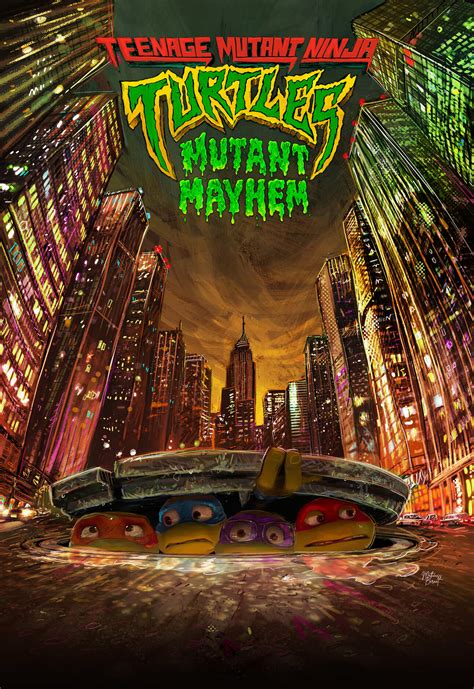 Teenage Mutant Ninja Turtles: Mutant Mayhem | Promotional poster - Teenage Mutant Ninja Turtles ...