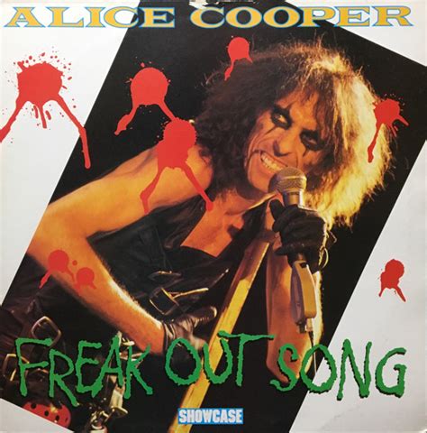 Alice Cooper - Freak Out Song (1985, Vinyl) | Discogs