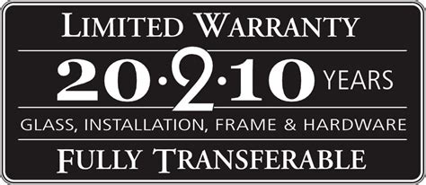 Replacement Windows Manufacturers’ Warranty - Renewal by Andersen