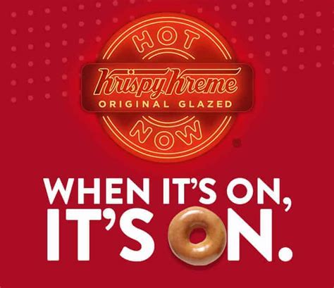 Free Krispy Kreme doughnut any time the Hot Light is on - Triangle on ...