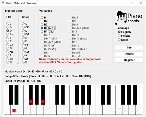 Chords Maker 5.1 - Download, Review, Screenshots