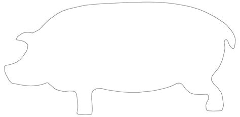 Pig Outline