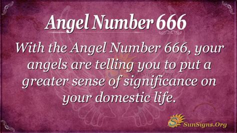 Angel Number 666 Meaning - The Hidden Truth! - SunSigns.Org