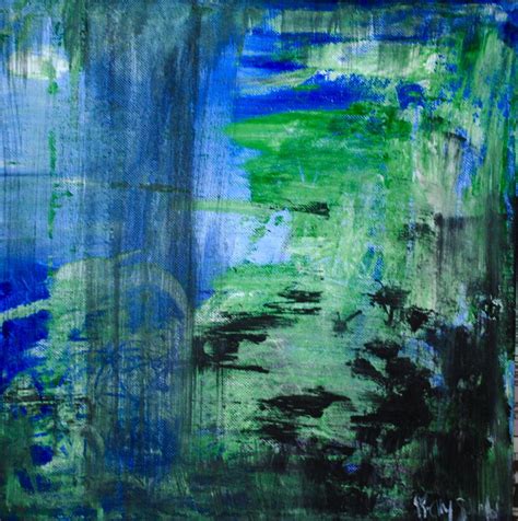 Cy Twombly Green Paintings