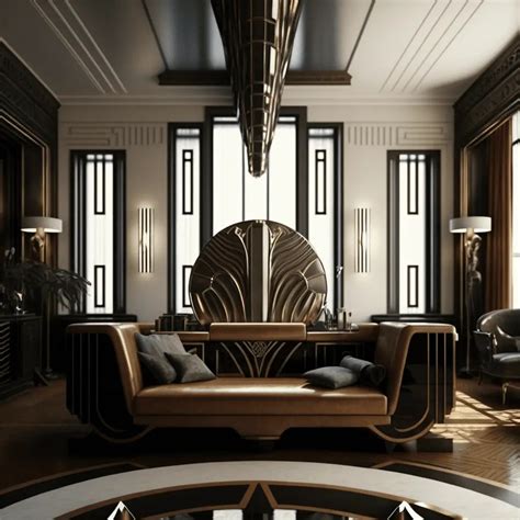 DESIGN BADDIE How AI Imagines the Art Deco Interior Design Style – With Examples!