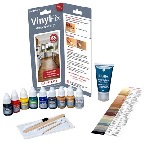 CalFlor Mix2Match VinylFix Vinyl, LVT and WPC Floor Repair Kit - Contemporary - Vinyl Flooring ...