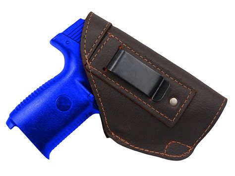 NEW Barsony Brown Leather Inside the Waistband Holster Beretta Nano with Laser - Hunting