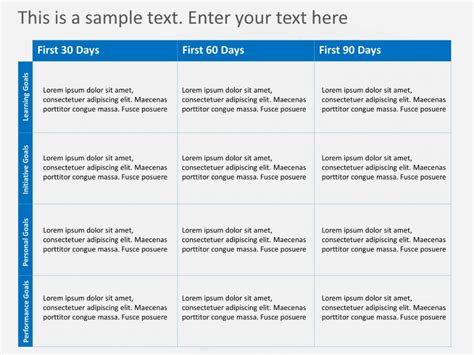 30-60-90 Day Plan For Managers Free Template The Goal Is To Create A Simple Path That Maximizes ...