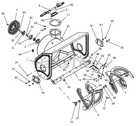 Ariens Snow Blower Parts Diagram - Heat exchanger spare parts