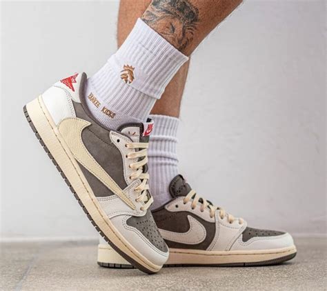 Travis Scott x Air Jordan 1 Low "Reverse Mocha" Release Date | Sneaker Buzz