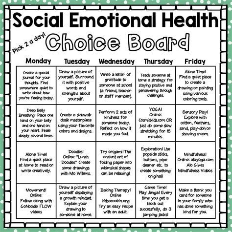 Social Emotional Health, Social Emotional Learning Activities, Health Activities, Kids Mental ...