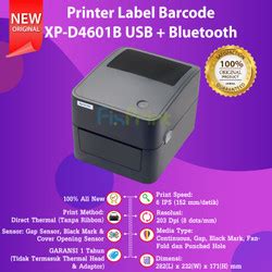 Promo PRINTER BARCODE THERMAL / LABEL PRINTER XPRINTER XP-4601B ...