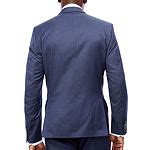 Collection By Michael Strahan Mens Pin Dot Slim Fit Suit Jacket