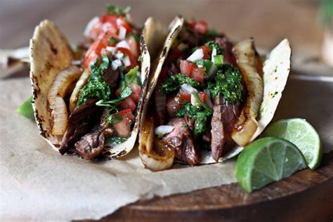 Chimichurri Tacos with Beef