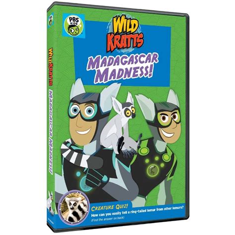 Wild Kratts: Madagascar Madness DVD Callie And Marie, Splatoon Comics, Wild Kratts, Pbs Kids ...