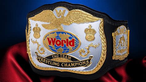 ‘Classic’ Design World Tag Team Championship Replica Title Available On WWEShop