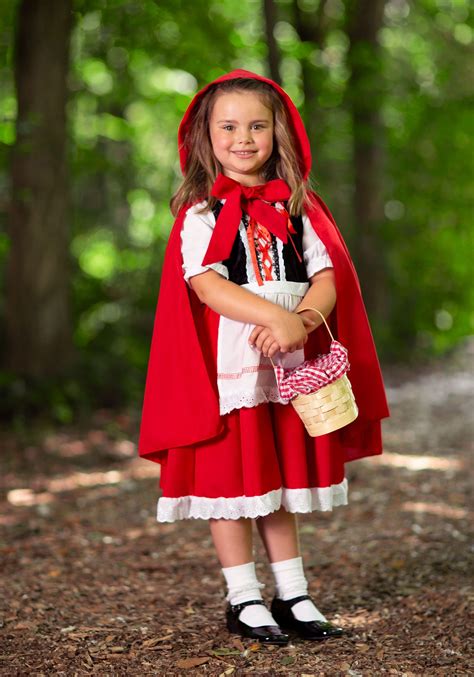 Deluxe Child Little Red Riding Hood Costume