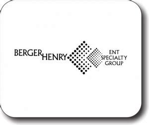 Berger Henry ENT Specialty Group Mousepad - $15.95 | NiceBadge™