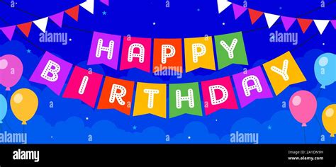 Happy Birthday Greeting Card Concept, Template, Banner, Logo design, Poster, Offer, Unit, Label ...