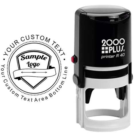 Unique Business Logo Self-Inking Stamp - Simply Stamps