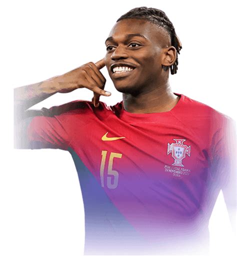 Rafael Leão FIFA 23 - 91 WORLD-CUP-PHENOMS - Rating - Ultimate Team | Futhead