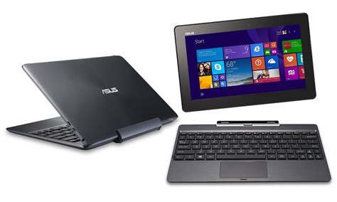 ASUS 10.1" 2-in-1 Notebook/Tablet with Intel Atom Z3735F Processor | Groupon