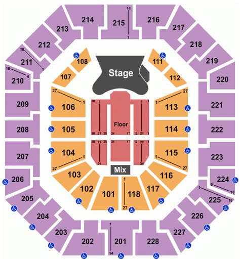 Colonial Life Arena Seating Chart Maps Columbia - Arena Seating Chart