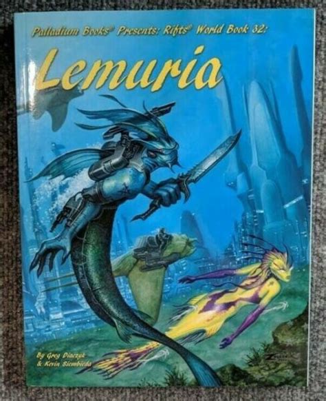 Palladium Books Rifts World Book 32 Lemuria for sale online | eBay