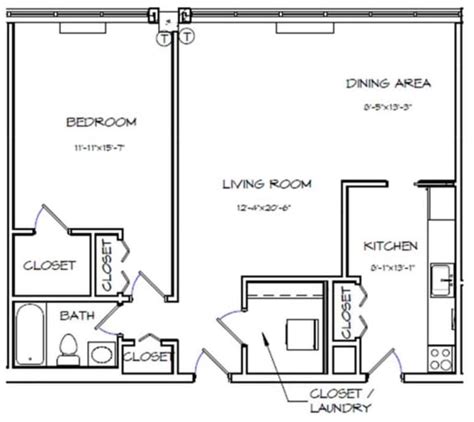 Crystal City Apartments | Crystal House - Floor Plans| Live in National ...