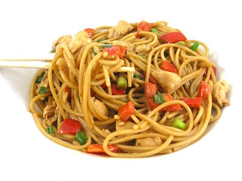 Chinese Noodles In A Box Kind of asian noodle dish,