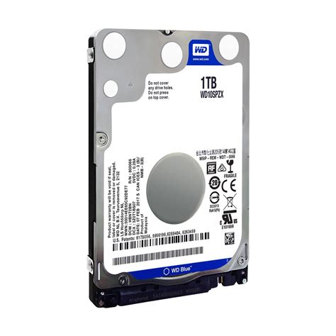 Western Digital Blue 1TB 2.5 Inch SATA 5400RPM Notebook HDD - Aristo ...