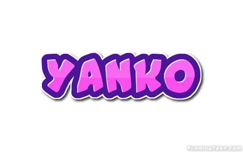 Yanko Logo | Free Name Design Tool from Flaming Text